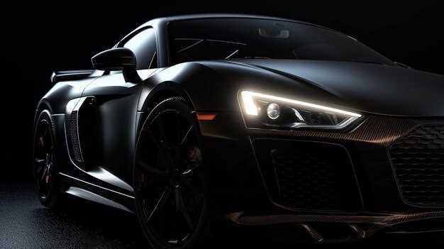 Дизайн и внешний вид Audi ТТ Черная