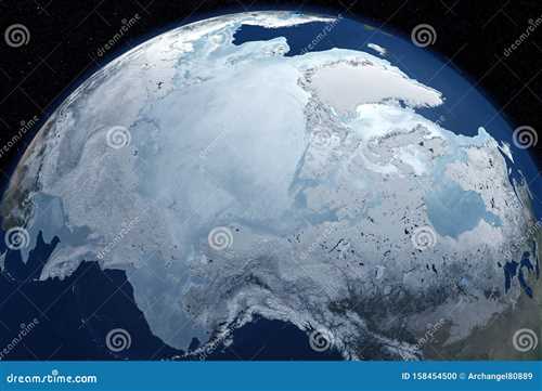 Безграничность белоснежного мира — фантастическое фото северного полюса, запечатленное из космоса