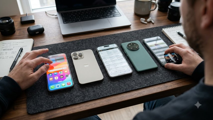 Как выбрать смартфон в 2026 году: iPhone, Samsung или Google Pixel — что лучше купить?
